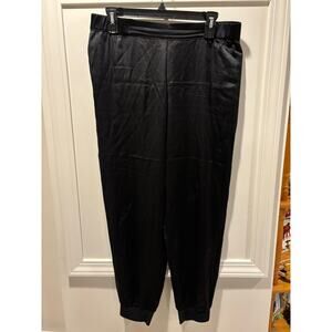 Anthropologie Alice + Olivia Satin Jogger Pants